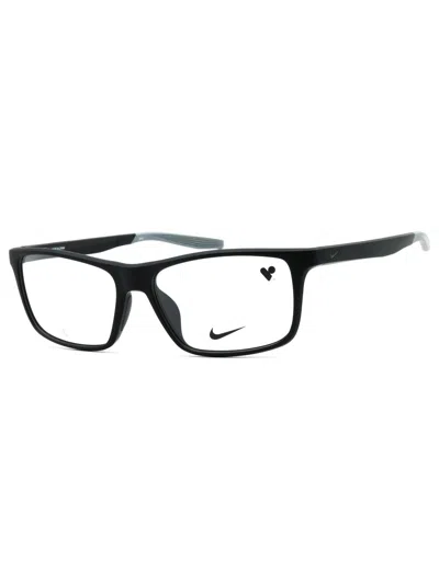 Nike Rectangular Eyeglasses For Men - Sleek Design In Orange