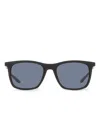 Nike Unisex Neo Sq Sunglasses Dv2375 010 Matte Black 54mm In Black