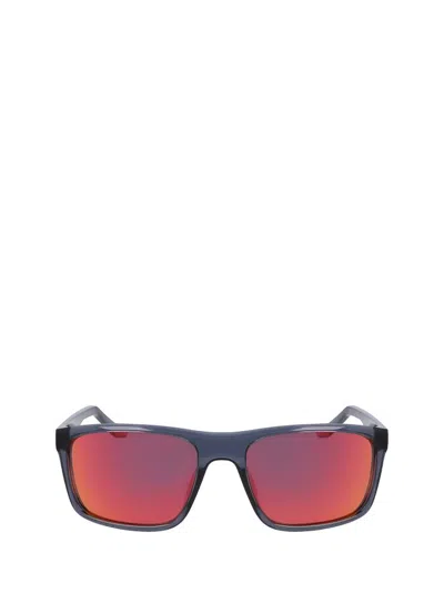 Nike Rectangular Frame Sunglasses In Grey