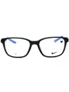 Nike Rectangular Men's Eyeglasses 7278 In Transparent