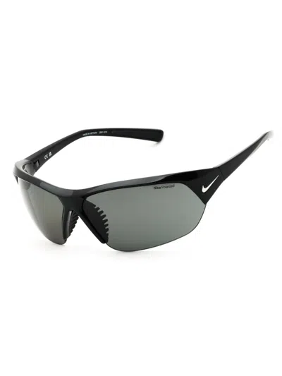 Nike Rectangular Men's Premium Sunglasses In Black