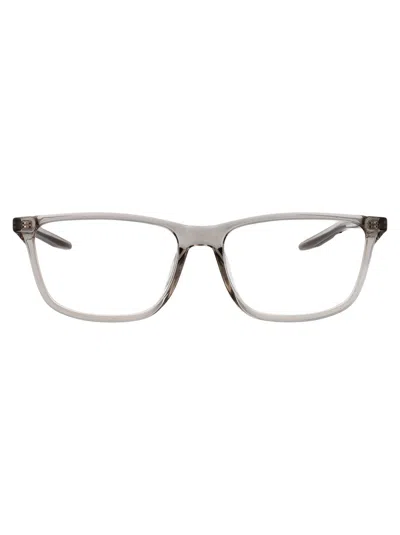 Nike College Grey Acetate Glasses In Orange