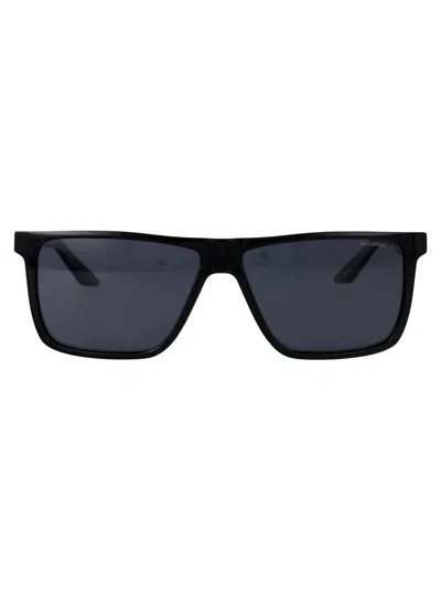 Nike Rectangular Sunglasses Blazepiq7183 X 10 In Metallic