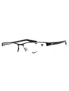 Nike Rectangular Unisex Eyeglasses In Red