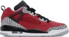 Nike Jordan Spizike Low Sneakers In Gym Red/black-wolf G