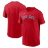 Nike Red Boston Red Sox Fuse Wordmark T-shirt