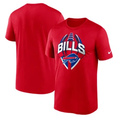 Nike Red Buffalo Bills Legend Icon Performance T-shirt