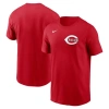 NIKE NIKE RED CINCINNATI REDS FUSE WORDMARK T-SHIRT