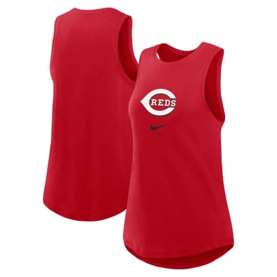 Nike Red Cincinnati Reds Legacy Icon High Neck Fashion Tank Top