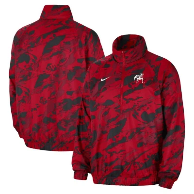 Nike Georgia Windrunner  Men's College Anorak Jacket In Red