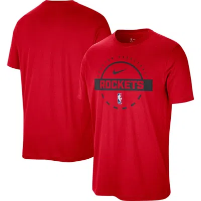 Nike Red Houston Rockets Authentic Practice T-shirt
