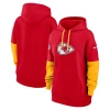 Nike Kansas City Chiefs Sideline Essential  Women's Nfl Pullover Hoodie In Red