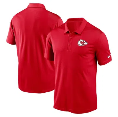 Nike Red Kansas City Chiefs Franchise Team Logo Performance Polo