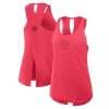 Nike Red Kansas City Chiefs Glory Crisscross Performance Tank Top In Pink