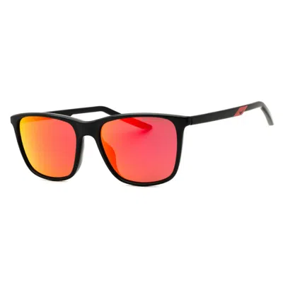Nike Red Mirror Polarized Lens Sunglasses In Transparent