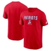 Nike Red New England Patriots Alt Pack Onside Conversion Performance T-shirt In Red