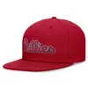 NIKE NIKE RED PHILADELPHIA PHILLIES EVERGREEN PERFORMANCE FITTED HAT