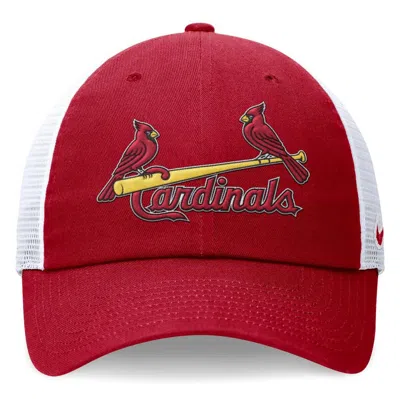 Nike Red St. Louis Cardinals Evergreen Wordmark Trucker Adjustable Hat