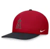 NIKE NIKE RED/NAVY LOS ANGELES ANGELS EVERGREEN TWO-TONE SNAPBACK HAT