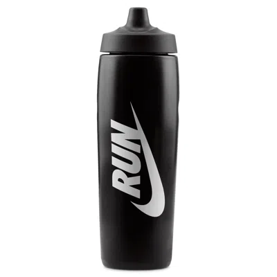 Nike Refuel Water Bottle (24 Oz) In Black