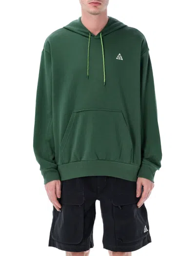 Nike Relaxed Fit Hooded Sweatshirt For Men - Large Size In Fir