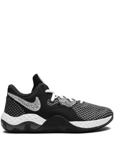 Nike Renew Elevate Ii Low-top Sneakers In Black/white-anthractite