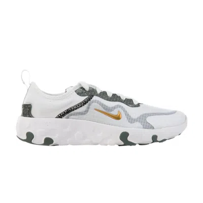Pre-owned Nike Renew Lucent Gs 'white Metallic Gold' | Kid's Size 5.5