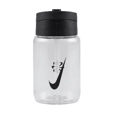 Nike Renew Recharge Tritan Straw Bottle (12 Oz) In Black