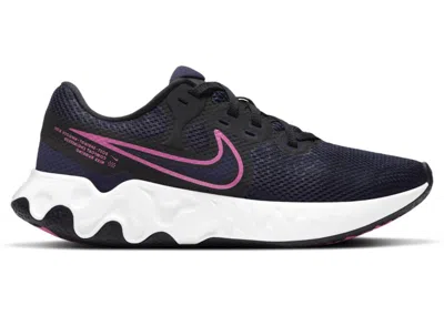 Pre-owned Nike Renew Ride 2 Ened Blue Pink Glow (women's) Sneakers In Blackened Blue/cyber