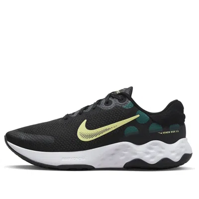 Nike Renew Ride 3 'black Lemon Chiffon' In Multi