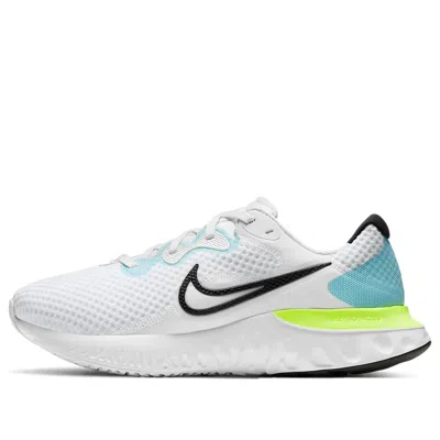 Nike Renew Run 2 'volt' In White