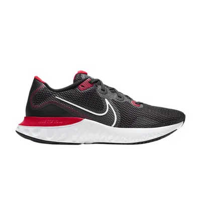 Pre-owned Nike Renew Run 4e Wide 'black University Red'