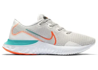 Pre-owned Nike Renew Run Crimson (women's) Sneakers In Summit White/oracle Aqua/black In Multi