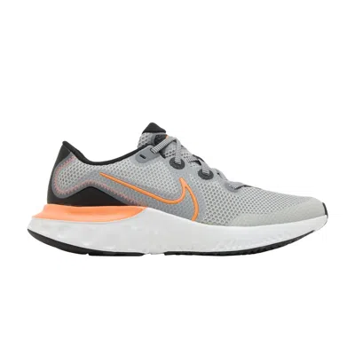 Pre-owned Nike Renew Run Gs 'light Smoke Grey Total Orange' | Kid's Size 7 In Gray