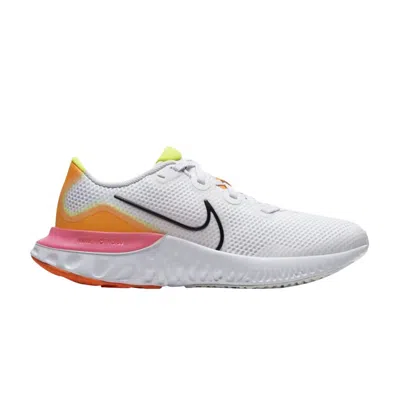 Pre-owned Nike Renew Run Gs 'white Pink Blast' | Kid's Size 6