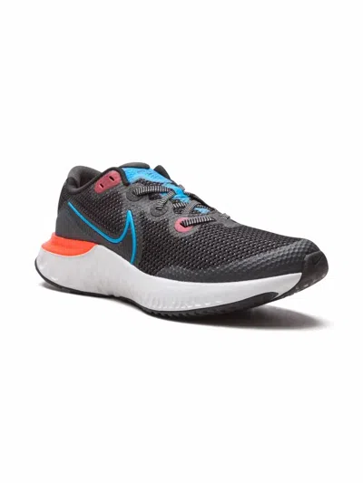 Nike Kids' Renew Run Low-top Sneakers In Black