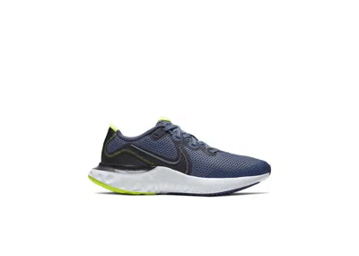 Pre-owned Nike Renew Run Sneakers In Diffused Blue/dark Smoke Grey/volt