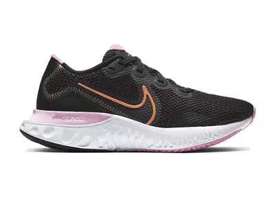 Pre-owned Nike Renew Run (women's) Sneakers In Black/white Pink/orange Pulse
