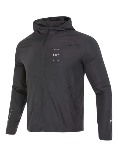 Nike Repel Miler Running Jacket In Black