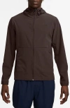 Nike Repel Unlimited Dri-fit Hooded Jacket In Brown
