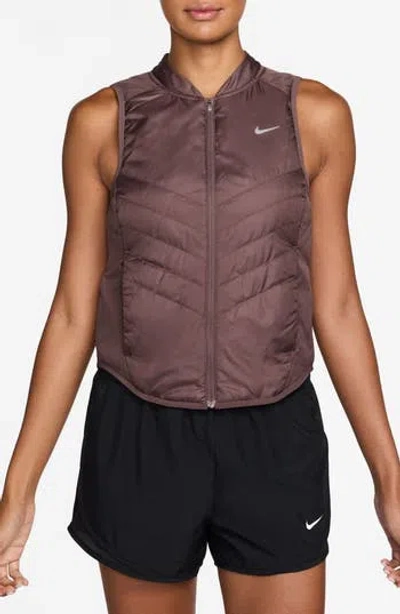 Nike Repel Warm Running Vest In Pink