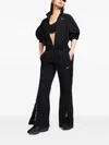 Nike Repel Zip-detail Trousers In Black