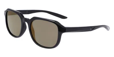Nike Reprise M Dv6958 010 Men's Sunglasses Black Size 52 In Brown