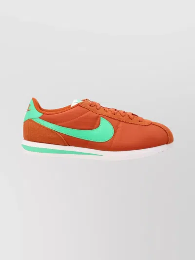 Nike Retro Inspired Low Cut Sneakers In Orange