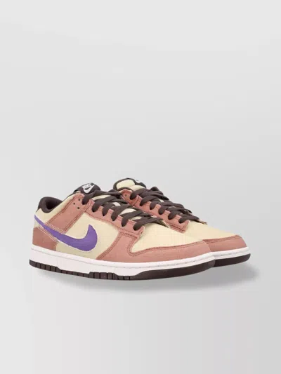 Nike Retro Low Dunk Canvas Suede Sneakers