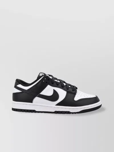 Nike Dunk Low Twist Leather Sneakers In Black