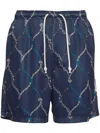 Nike Reversible Basketball Shorts In Blue