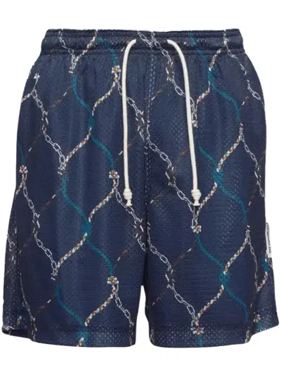 Nike Reversible Basketball Shorts In Blue