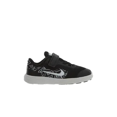 Pre-owned Nike Revolution 3 Print Td 'black Hearts' | Infant Size 7