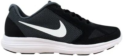 Pre-owned Nike Revolution 3 Sneakers In Dark Grey/white/black In Multi